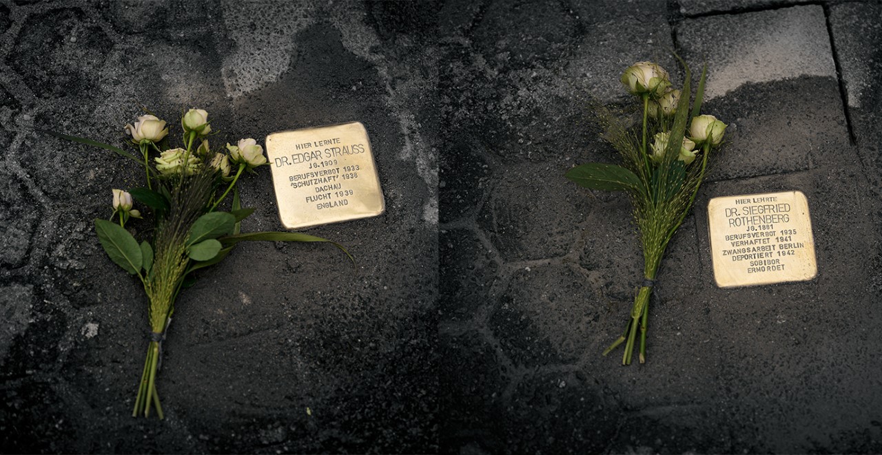 2022 10 14 Stolpersteine verlegt