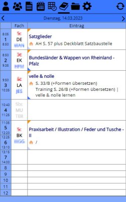 Digitales Klassenbuch